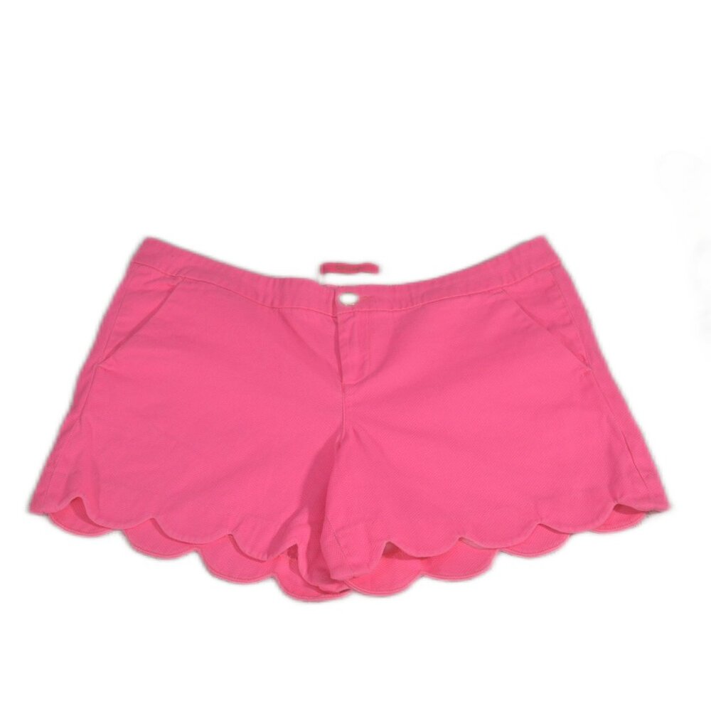 Lilly Pulitzer Pink Scalloped Women Shorts